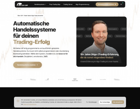 Vorschau von Algo-Camp - Automatische Handelssysteme