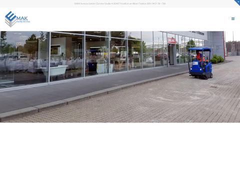 Website-Vorschau von EMAK Services GmbH