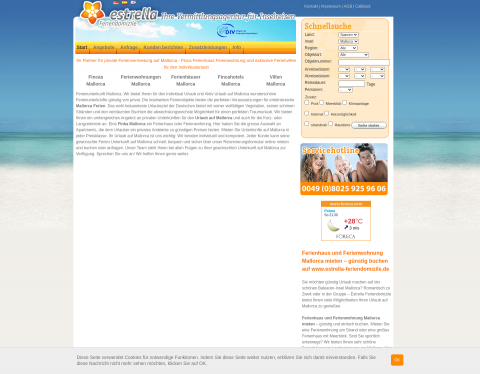 Website-Vorschau von Sind Sie reif für die Insel?