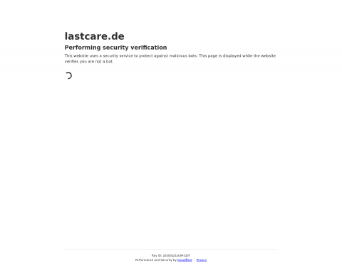 Website-Vorschau von LastCare