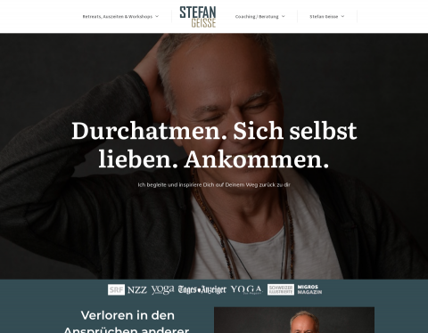 Website-Vorschau von Institut für Stressbewältigung