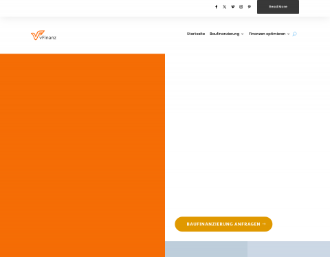 Website-Vorschau von vFinanz