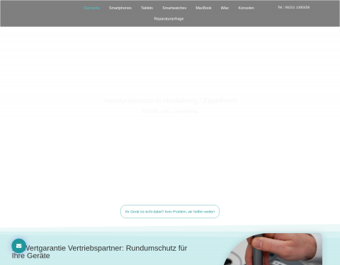 Website-Vorschau von Mobile Fair Repair