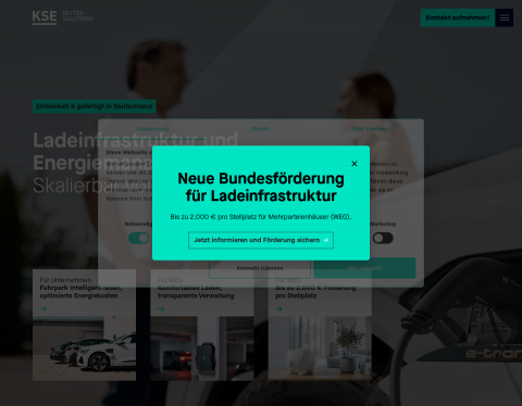 Website-Vorschau von KSE GmbH