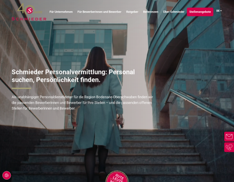 Website-Vorschau von Schmieder GmbH