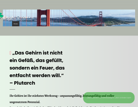 Website-Vorschau von Soforthilfe Stressmanagement