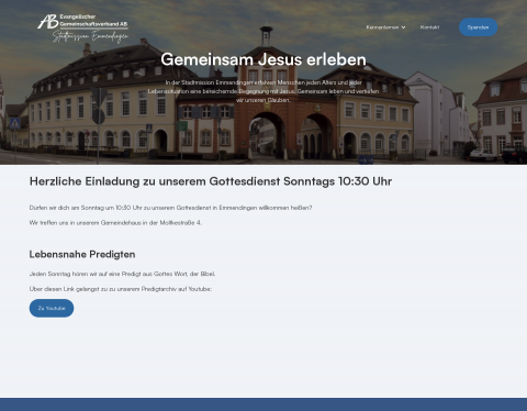 Website-Vorschau von Stadtmission Emmendingen