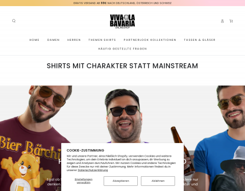 Website-Vorschau von Vivalabavaria