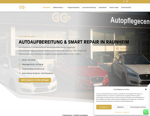 Website-Vorschau von Car Care & More