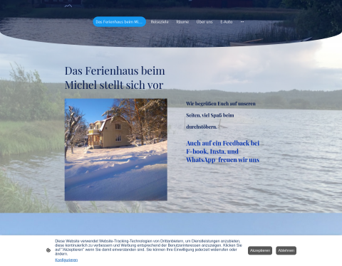 Website-Vorschau von Ferienhaus Jaernforsen