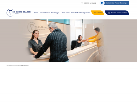 Website-Vorschau von Dr. Bayer & Kollegen II