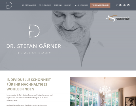 Website-Vorschau von Dr. Stefan Gärner