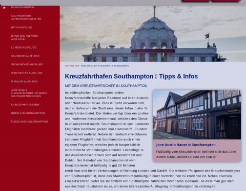 Vorschau von Southampton Kreuzfahrt Ausflüge