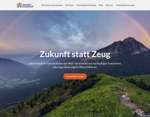 Vorschau von Zukunft schenken - Schenke Zukunft statt Zeug!