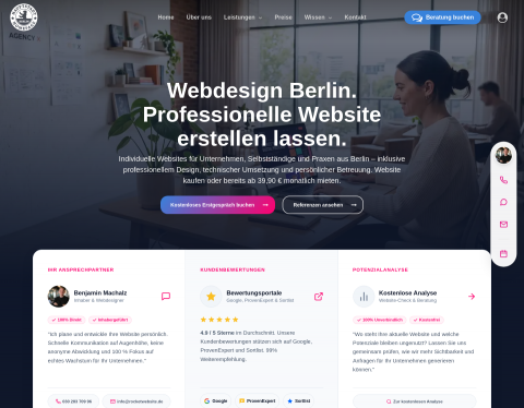 Website-Vorschau von Rocket Website GmbH