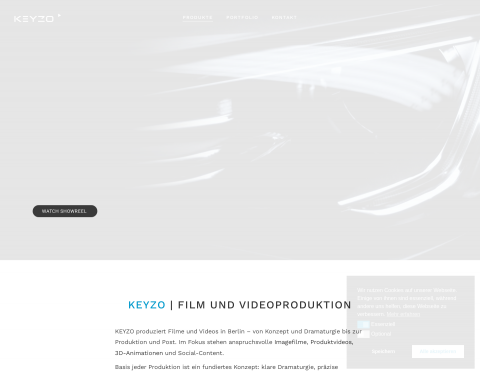 Website-Vorschau von KEYZO ? Film & Animation