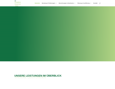Website-Vorschau von Energieberatung Bongertmann