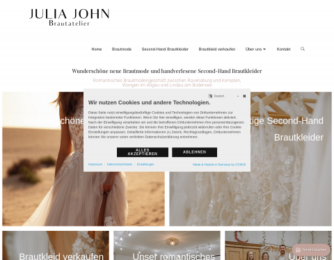 Vorschau von JULIA JOHN Brautatelier