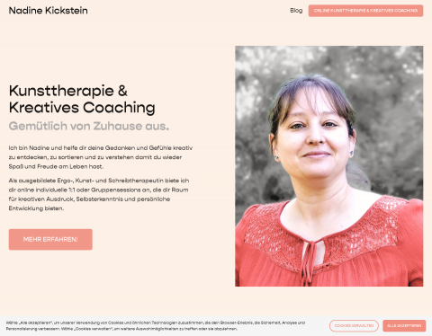 Vorschau von Nadine Kickstein - Online Kunsttherapie
