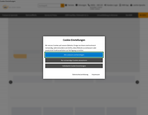 Website-Vorschau von AW Erle