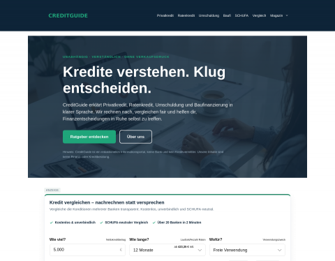 Vorschau von Privatkredit