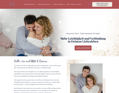 Website-Vorschau von reConnect Prem