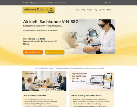 Vorschau von Laserschule Schweiz - Laser- und Sachkunde-Kurse