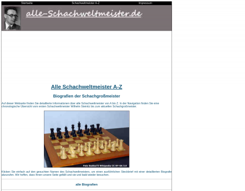 Vorschau von alle Schachweltmeister