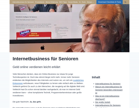 Website-Vorschau von Onlinemarketing, schonungslos und ehrlich!