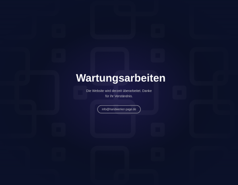 Website-Vorschau von Handwerker Page