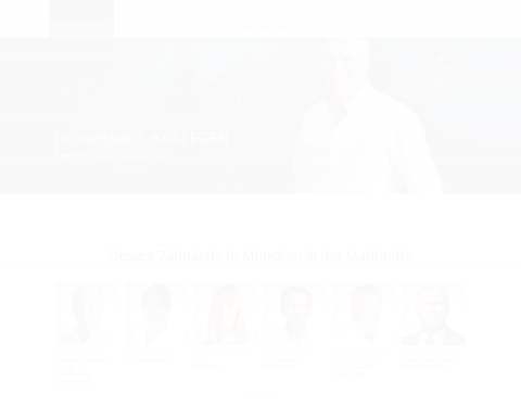 Website-Vorschau von Dr. Geßner & Kollegen
