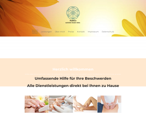 Website-Vorschau von NaBeLe - Natürlich Besser Leben