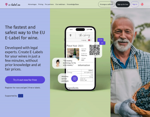 Vorschau von e-label.eu