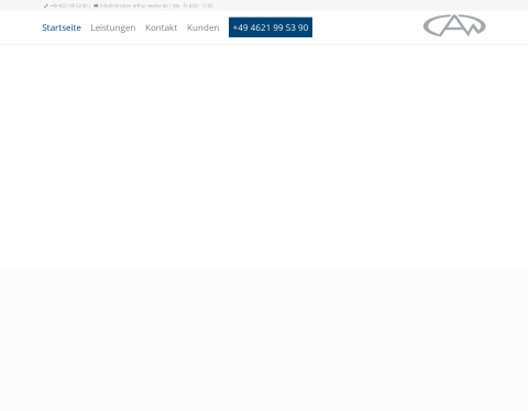 Website-Vorschau von C.A.W. Webdesign