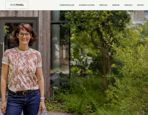 Website-Vorschau von Iris Thiel - Business Coach Berlin