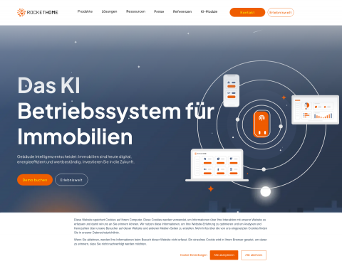 Vorschau von ROCKETHOME GmbH – digitale Revolution im Gebäude