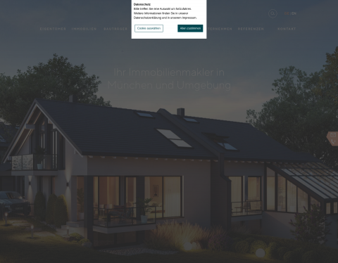 Website-Vorschau von Graf Immobilien GmbH