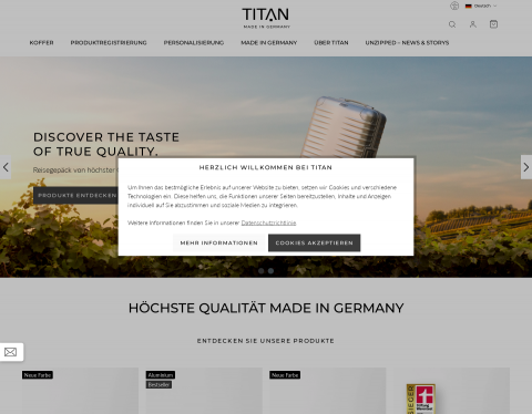 Website-Vorschau von TITAN