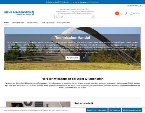 Website-Vorschau von Wolfgang Diehr & Harald Rabenstein GbR