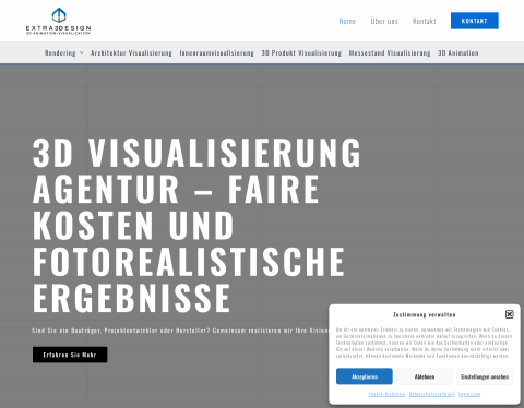 Website-Vorschau von Extra3Design