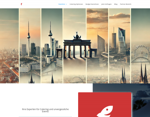 Website-Vorschau von EventHai