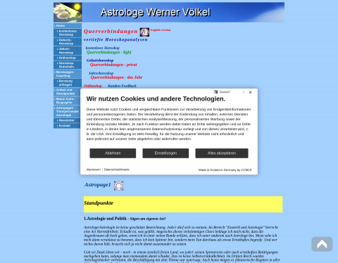 Vorschau von Asstrologe Werner Völkel