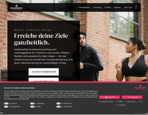 Website-Vorschau von WAAGWERKE