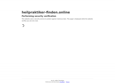 Website-Vorschau von Heilpraktiker finden