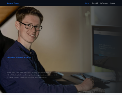 Website-Vorschau von Webdesign Jannis Timm