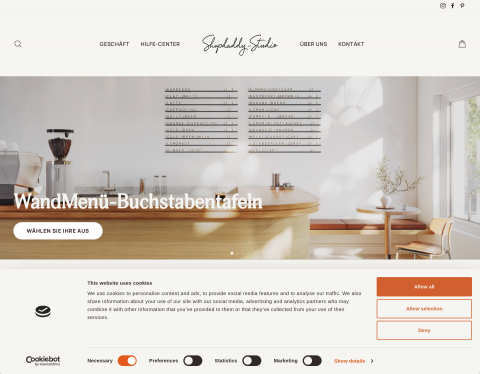 Website-Vorschau von Shopdaddy Studio