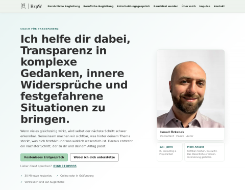 Vorschau von Beratung zur persönlichen Weiterentwicklung