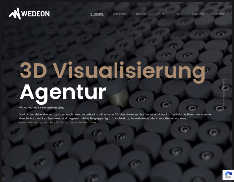 Website-Vorschau von 3D Visualisierung