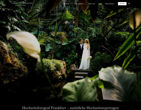 Website-Vorschau von Tobias Schnurr Hochzeitsfotograf
