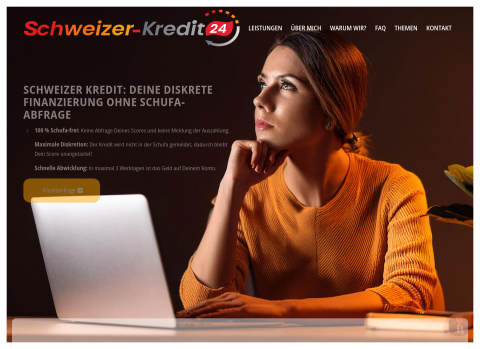 Website-Vorschau von Schweizer-Kredit24
